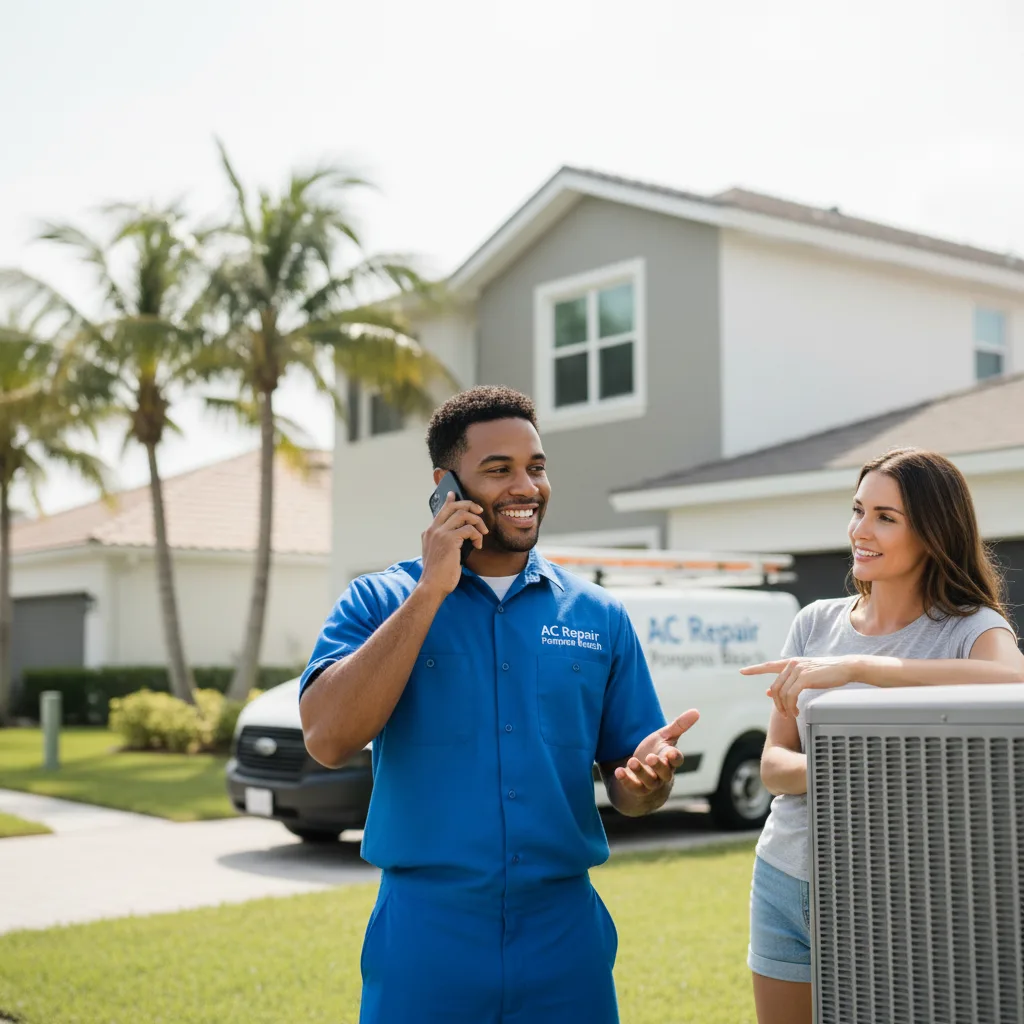 AC Repair Pompano Beach customer support in Pescadero